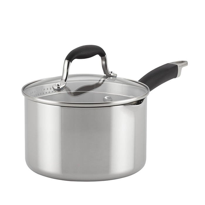 Anolon TriPly Onyx Stainless Steel Straining Saucepan Giveaway