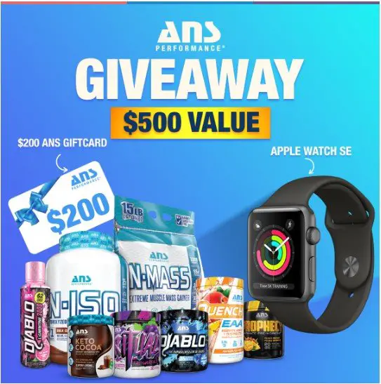 ANS Performance Giveaway – Win An Apple Watch