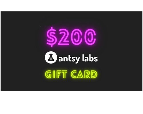 Antsy Labs October Giveaway - Win A $200 Gift Card