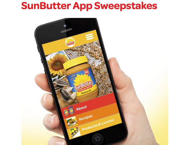 App Download and Visa Gift Sweepstakes!