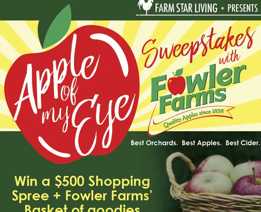 Apple of My Eye Sweepstakes