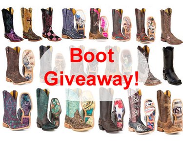 April Boot Giveaway