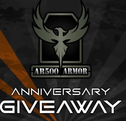 AR500 Armor Anniversary Giveaway