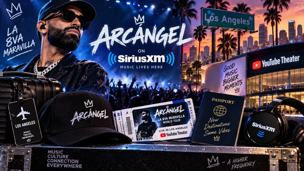 Arcangel SiriusXM Sweepstakes – Win A Trip To Los Angeles To See Arcángel Live