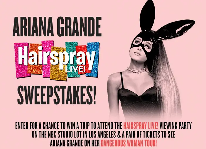 Ariana Grande Hairspray Live! Flyaway!