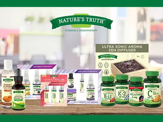 Aromatherapy & Vitamin Bundle from Nature's Truth Sweepstakes