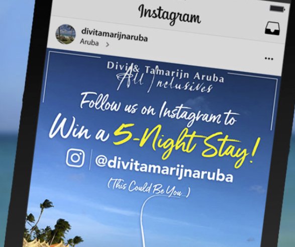 Aruba Instagram Monthly Giveaway