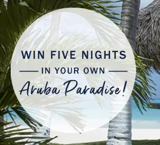 Aruba Paradise Sweepstakes