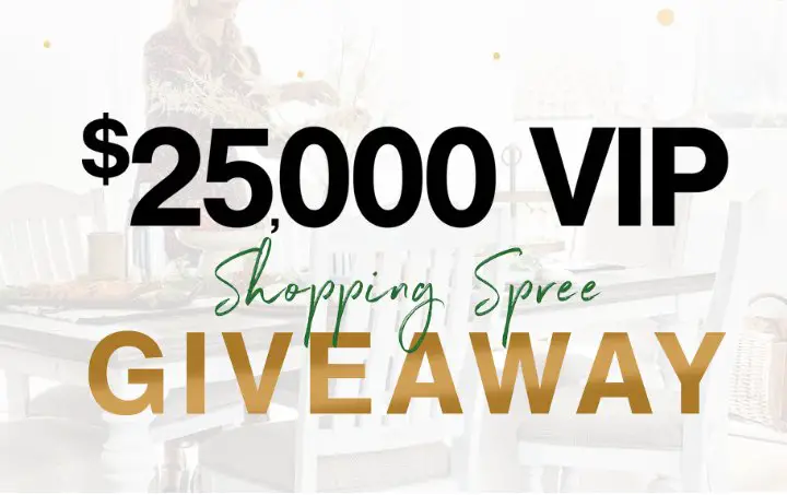 Ashley Furniture Black Friday Giveaway - Win A $10,000 Ashley Store Shopping Spree