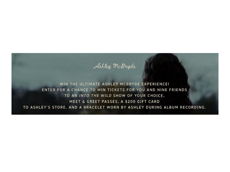 Ashley McBryde Wild Tour Enter To Win Sweepstakes - Win Tickets To An Ashley McBryde Concert & More
