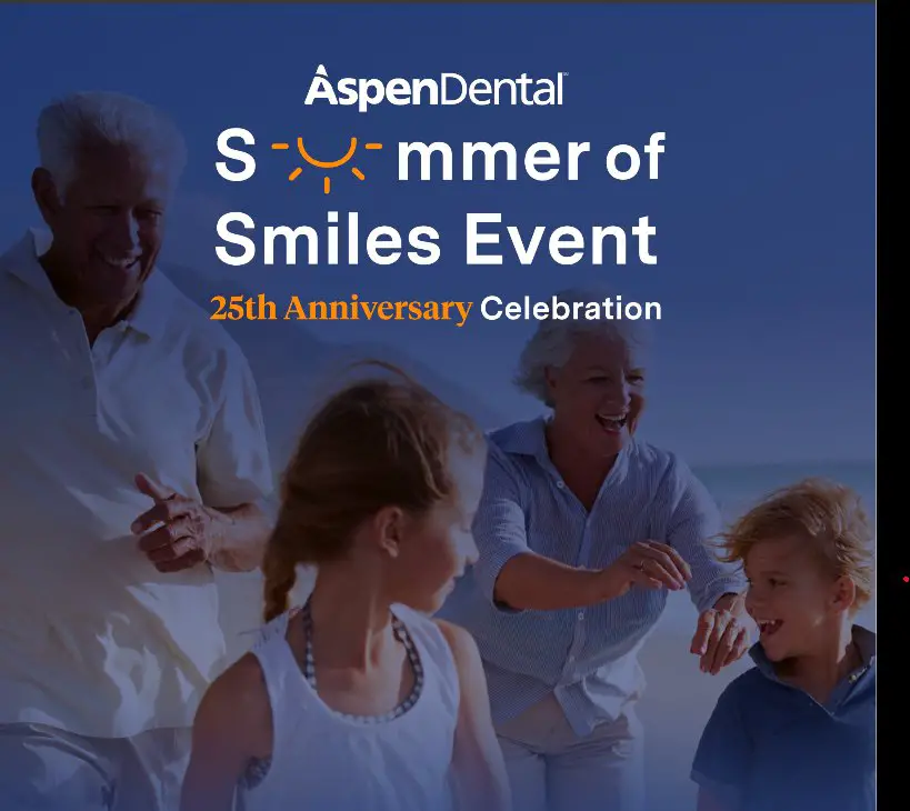 Aspen Dental’s Summer Of Smiles Contest - Win $2,500 Cash (25 Winners)