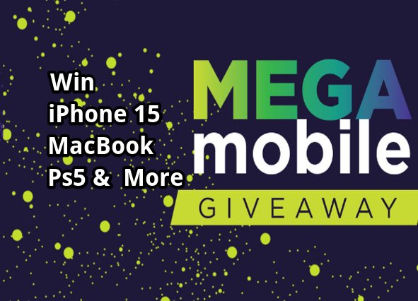 Astound Broadband Mega Mobile Giveaway - MacBook, iPhone 15, PS5 & More Up For Grabs