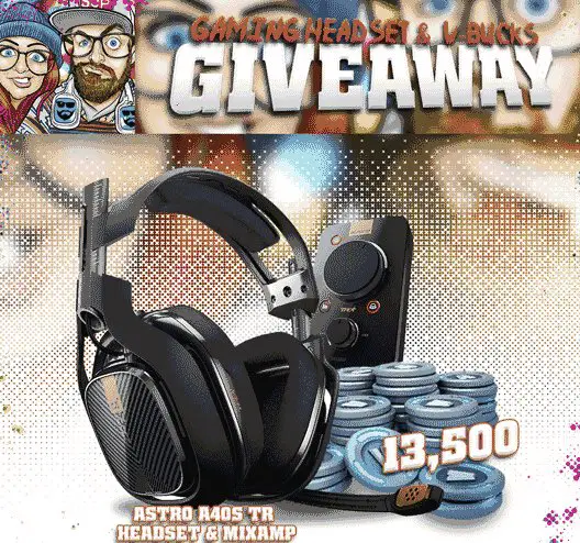 Astro A40s + Mixamp & 13,500 Fortnite V-Bucks