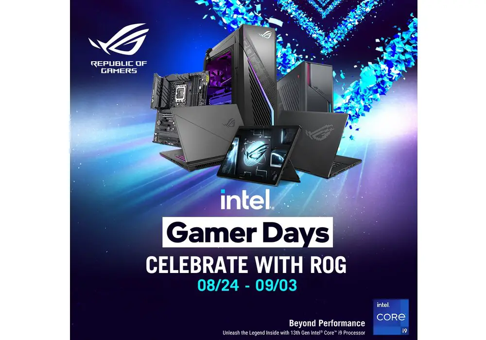 ASUS ROG Intel Gamer Days Giveaway - Win A Motherboard, A Cooler Or A Computer Case