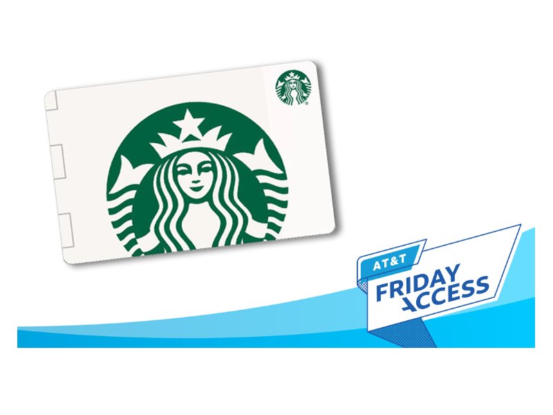 AT&T Thanks Friday Access - Win Amazon Gift Cards, Starbucks Gift Cards & More Weekly (4600 Winners)