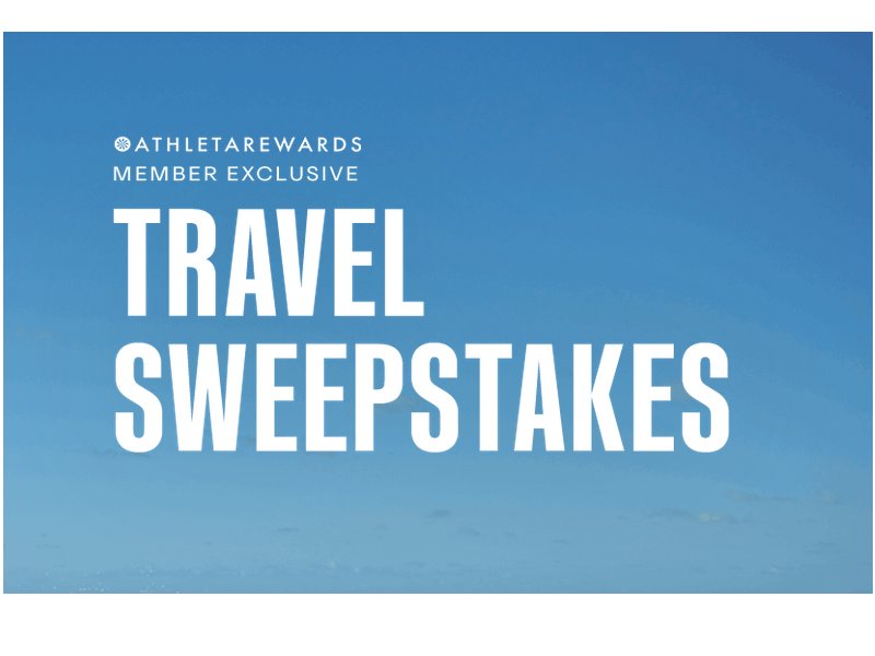 Athleta Travel Sweepstakes - Win A Trip For Two To Tahiti