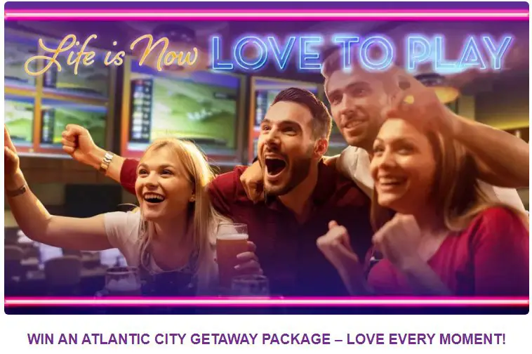 Atlantic City Love It All Getaway Giveaway– Win Free Atlantic City Getaways (9 Winners)