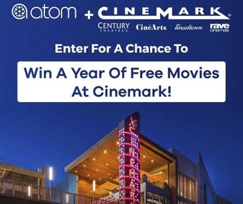 Atom Tickets Sweepstakes!