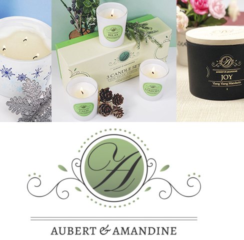Aubert & Amandine Scented Candle