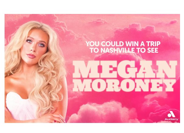 Audacy Katie's Ladies Night to See Megan Moroney in Nashville Sweepstakes - Win a Trip for 2 to a Megan Moroney Concert