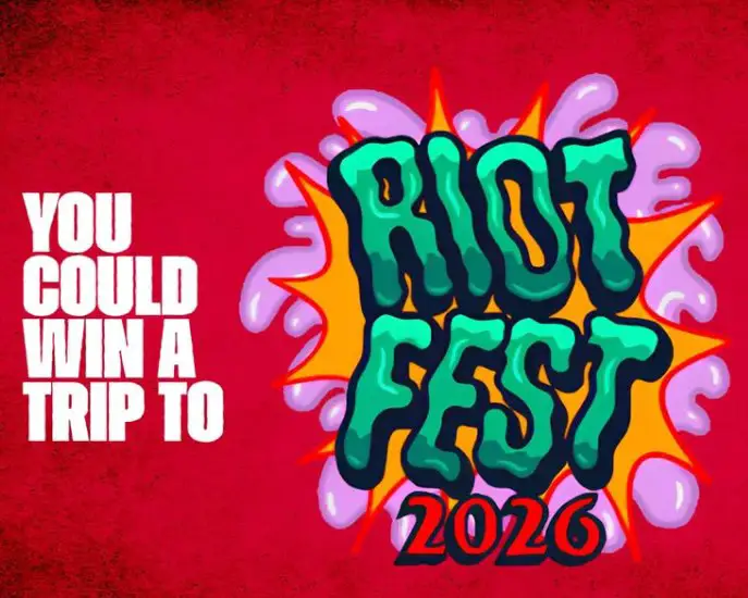 Audacy Riot Fest 2026 Flyaway Contest - Win a trip for 2 to the Riot Fest music festival in Chicago.