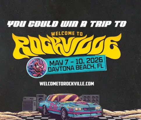 Audacy Welcome To Rockville Giveaway - Win a trip for 2 to the 2026 Welcome To Rockville music festival