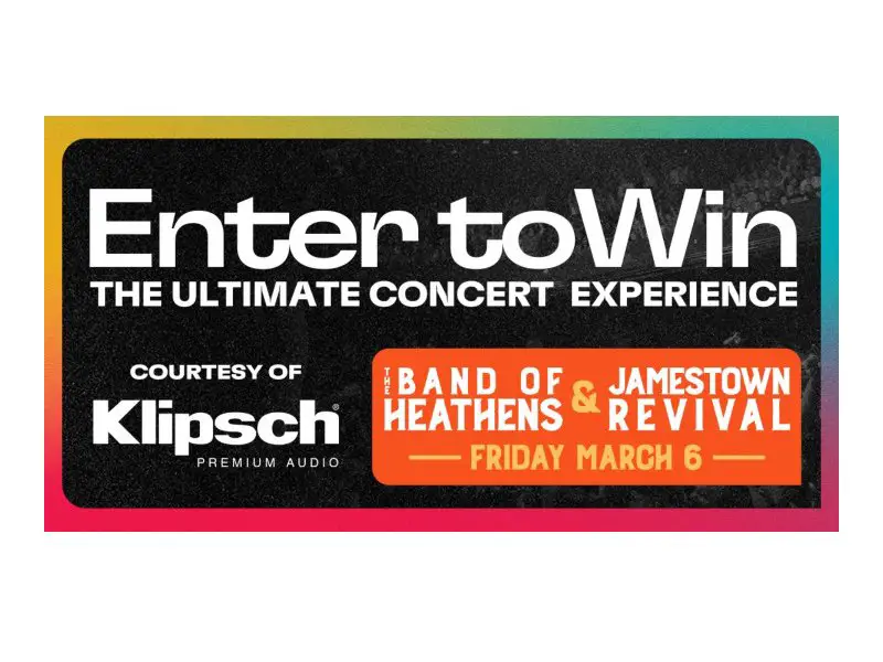 Austin City Limits Live The Ultimate Concert Experience - Win Tickets ToThe Band Of Heathens and Jamestown Revival Concert & More