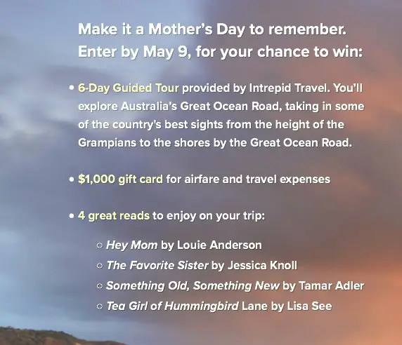 Australian Getaway Sweepstakes