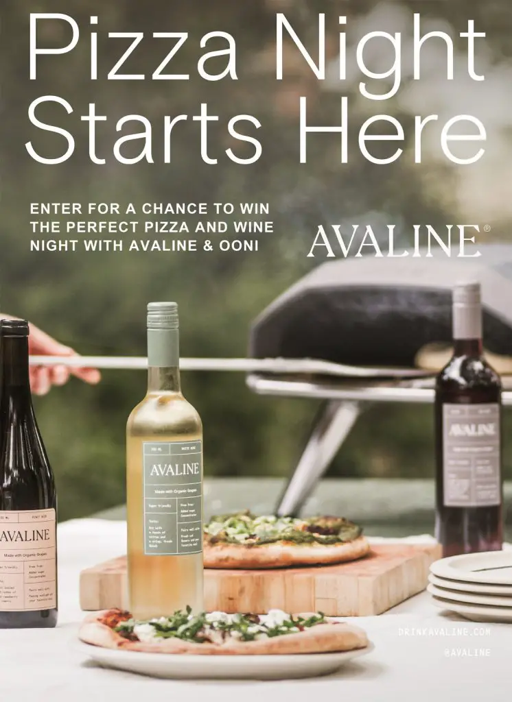 Avaline Wine Shareable Sips & Slices Sweepstakes – Win Ooni Pizza Oven Koda, $200 Instacart e-Gift Card & More (15 Winners)