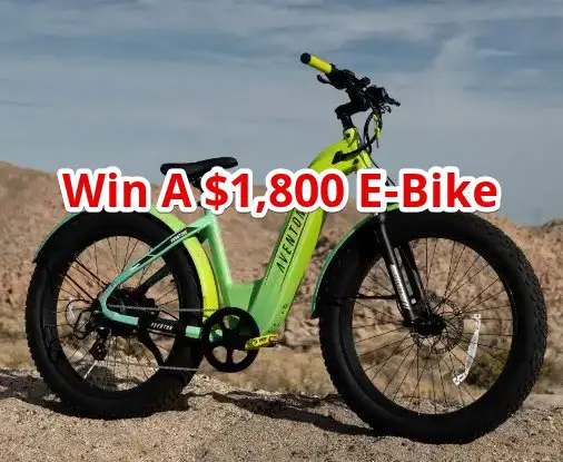 Aventon e-Bike Sweepstakes – Enter For A Chance To Win 1 Aventon e-Bike