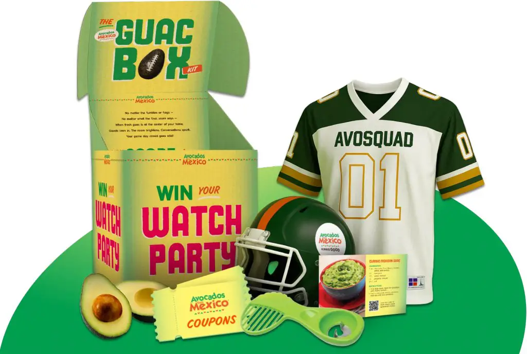 Avocados From Mexico Guacbox Kit Sweepstakes – Win A Guac Box Prize Pack (20 Winners)
