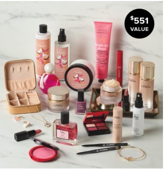 Avon Blushing Hearts Sweepstakes – Win A Pack Of Beauty Products (4 Winners)