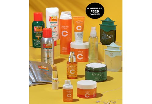 Avon Get Ready for Summer Sweepstakes - $529 Beauty Prize Pack, 4 Winners