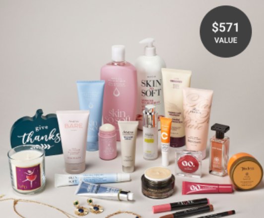 Avon Harvest Of Beauty Sweepstakes - $571 Avon beauty Prize Packs; 4 Winners