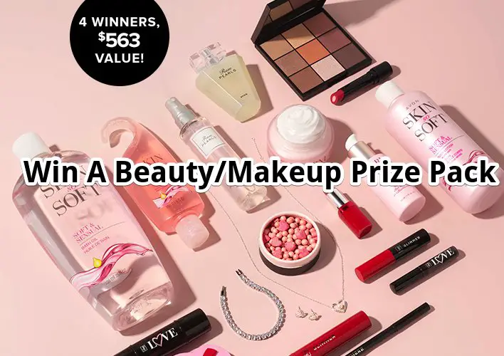 Avon Love Is In The Air Sweepstakes - Win A $563 Beauty/Makeup Prize Pack {4 Winners}