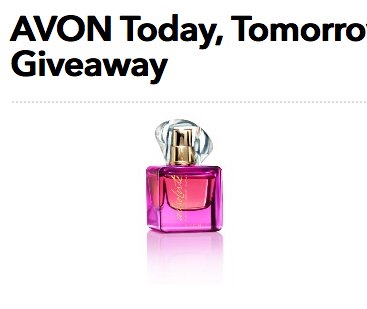 AVON Today, Tomorrow, Always Absolute Parfum Giveaway
