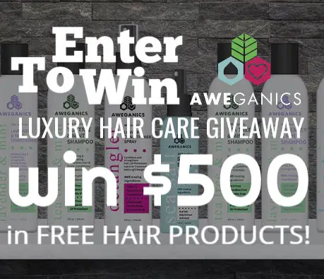 Aweganics $500 in Free Luxury Salon Grade Hair Care