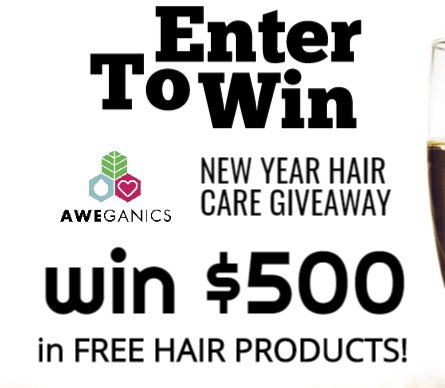 Aweganics New Year, New Hair Giveaway