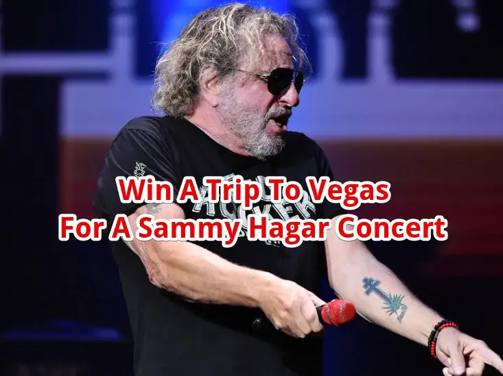AXS TV Live It Up With Sammy Hagar Giveaway  - Win A Trip To Vegas For A Sammy Hagar Concert