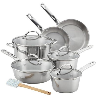 Ayesha Curry 11-Piece Stainless Steel Cookware Set Giveaway