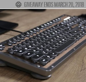 Azio Retro Classic Mechanical Keyboard