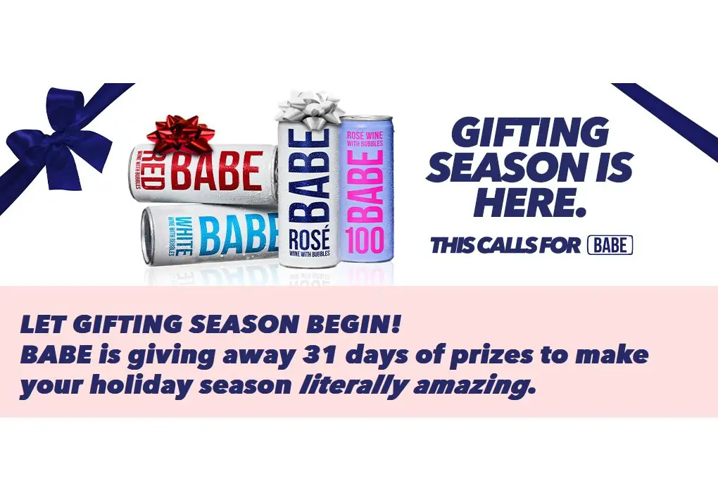 BABE Wine Spin to Win - Win $400 Airline Gift Card, $100 Uber Gift Cards & More