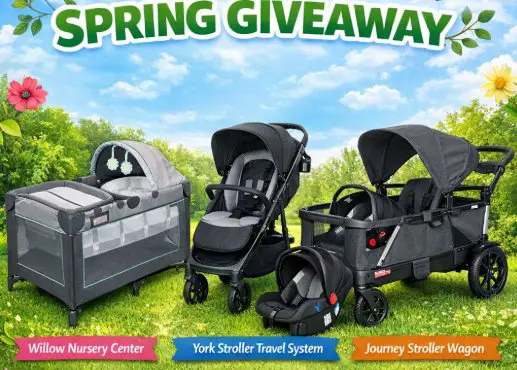 Baby Trend Spring Giveaway - Strollers &  Playard Up For Grabs