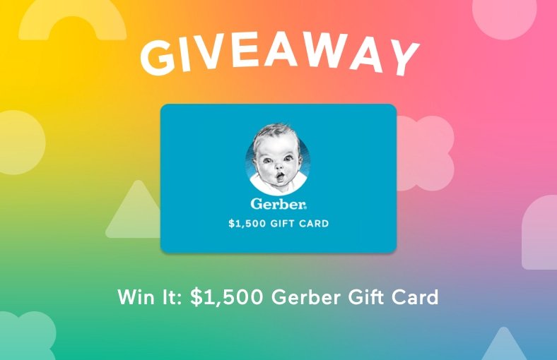 Babylist $1,500 Gerber Gift Card Giveaway