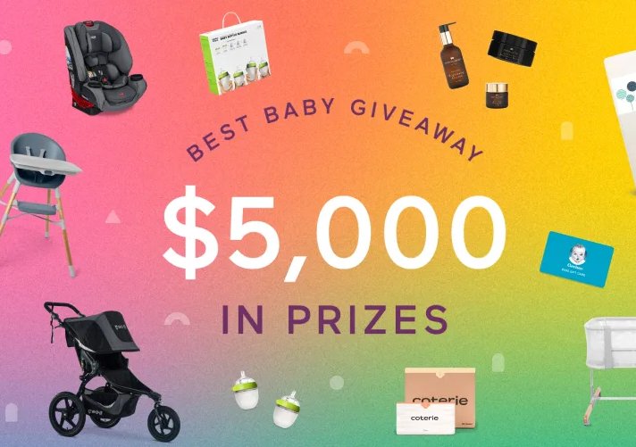 Babylist Best Baby Giveaway - Win $5,000 Worth Of Baby Stuff