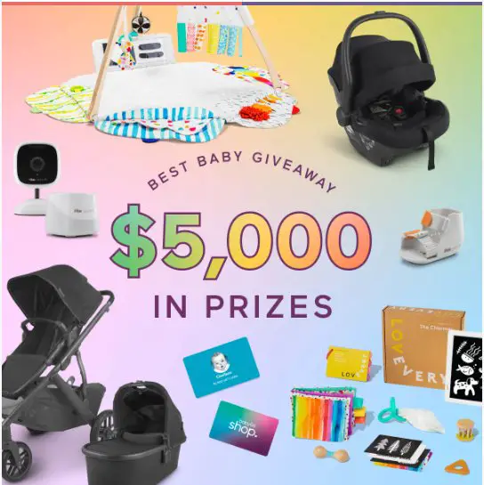 Babylist Best Baby Giveaway - Win A $5,000 Gift Pack
