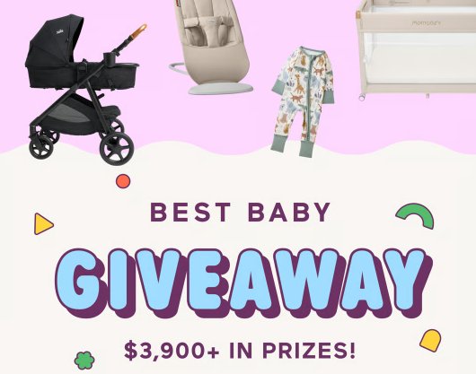 Babylist Best Baby Sweepstakes - Win $3,900 Worth of Baby Essentials