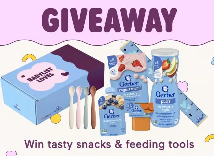 Babylist x Gerber Sweepstakes - Win a Gerber Gift Box;100 Winners!