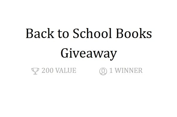 Books That Make You Back to School Books Giveaway - Win Books and Amazon Gift Card