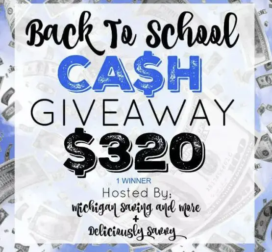 Back To School Cash Giveaway